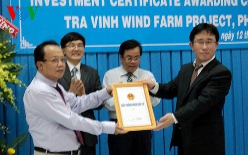 Trà Vinh hoàn thành các thủ tục khởi công dự án điện gió trị giá 2.400 tỷ đồng - ảnh 1